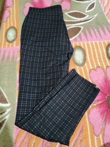 Checkered Slim Fit Pants