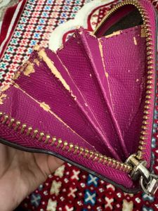 Authentic Coach Clutch Leather
