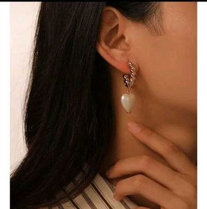 Heart Drop Earrings