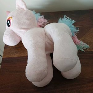 Cute Pink Unicorn Plush Toy from Hamleys