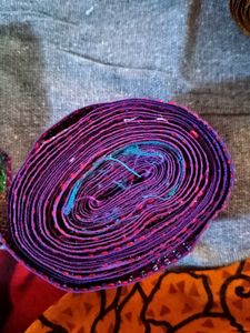 Colorful Striped Banarasi borders  (3)