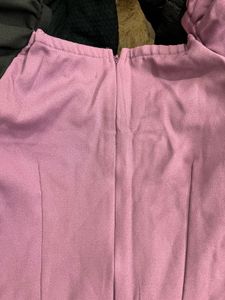 Chic Colorblock Puff Sleeve Dress