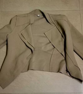 Chic Tan Blazer Jacket