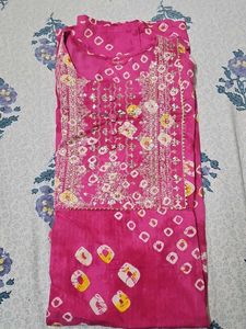 Fashor Brand new Bandhani Kurta
