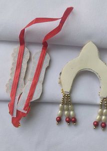 chandrika and mala for small God idol. diety ornam