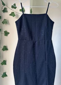 Sparkly black Mini Dress