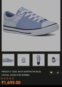 Bata Northstar Blue Casual Shoes