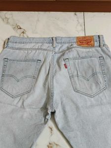 Men's Light Wash Denim Jeans