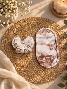 Bow jar & Tray Set