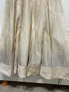 Cut sleeves Gown With Net Dupatta