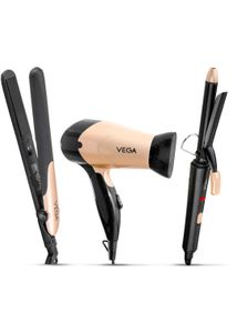 Vega Hair Styling Set - Dryer, Straightener, Curle