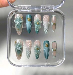 Ocean Theme Press-On Nails