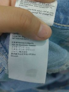 H&amp;M  Blue Denim Jeans