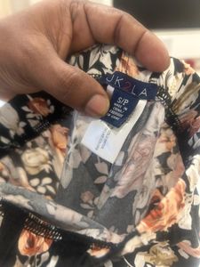 Floral Print Tights