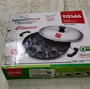 🍪TOSAA 12 CAVITY ALUMINIUM ALUAAPPAM PATRA  WiTHL