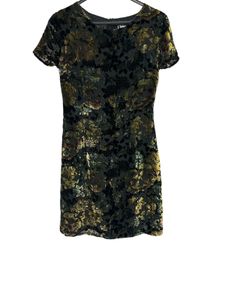 short printed dress