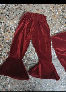 Velvet Top &amp; Bottom Set
