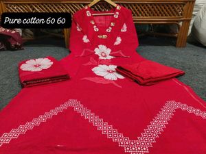 Beautiful Floral Print Kurta Set