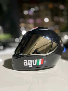 Helmet with Mercury &amp; Clear Visor