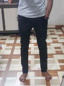 Stylish Black Denim Jeans