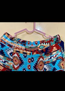 Boho printed palazzo pant
