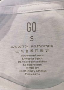 New White GQ T-Shirt