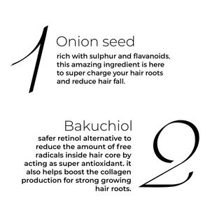 Onion &amp; Bakuchiol Oil Shots For Hair FallReduction