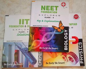IIT Foundation &amp; Olympiad Physics, chem , bio