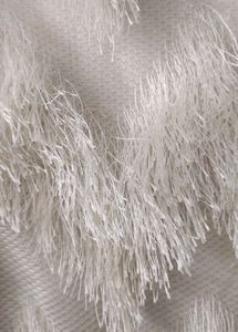 White Fringed Top