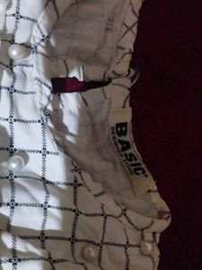 Checked Casual Top