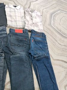 Classic Button-Up Shirts &amp; Denim Jeans 6 pic's Bun
