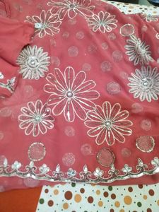 Beautiful Pink Saree For Wedding
