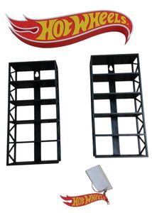 Hotwheels stand and logo