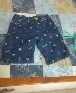 Kids' Point Cove Denim Capri