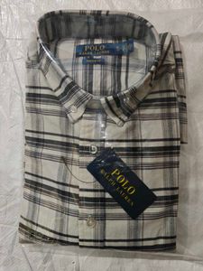 Men's Plaid Button-Down Shirt