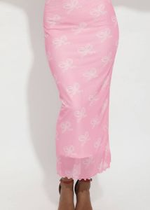 Lulu And Sky Graphics Printed Pencil Skirts