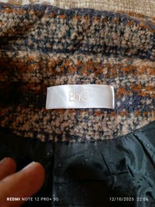 EnC K-Drama style Korean Vintage Coat jacket