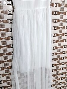 White Tulle Dress
