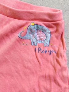 FRENDZ BRAND, Pyjama, 3-6 Months, Pink Colour