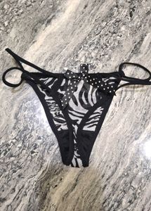 Sheer Floral Thong pack of 2