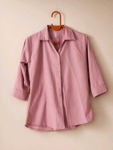Pink Cotton Shirt
