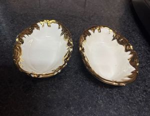 Vintage Italian Fine Porcelain Oval Dishes