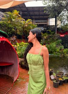 Chic Light Green Summer Dress