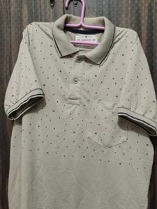 Men's Printed Polo T-Shirt M size