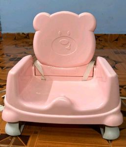 Baby Booster Seat - Pink Quilted