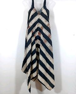 Black &amp; Cream Kaftaan Dress (Women)