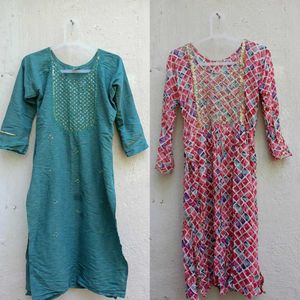 Beautiful Cotton Kurta Combo