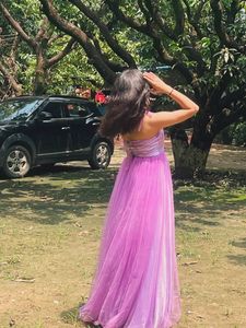 Stunning Purple Ombre Gown