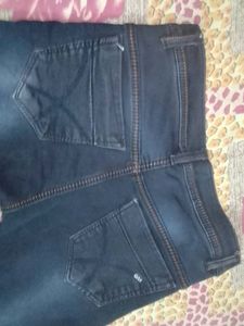 Gas Narrow Jeans Black | New Condition | Waist-75 Cm | Length-90cm