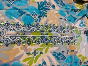 Floral Print Kurta